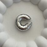 Özel Seri Soyut Tasarım Gümüş Earcuff