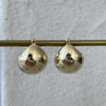 Özel Seri Gold Top Küpe