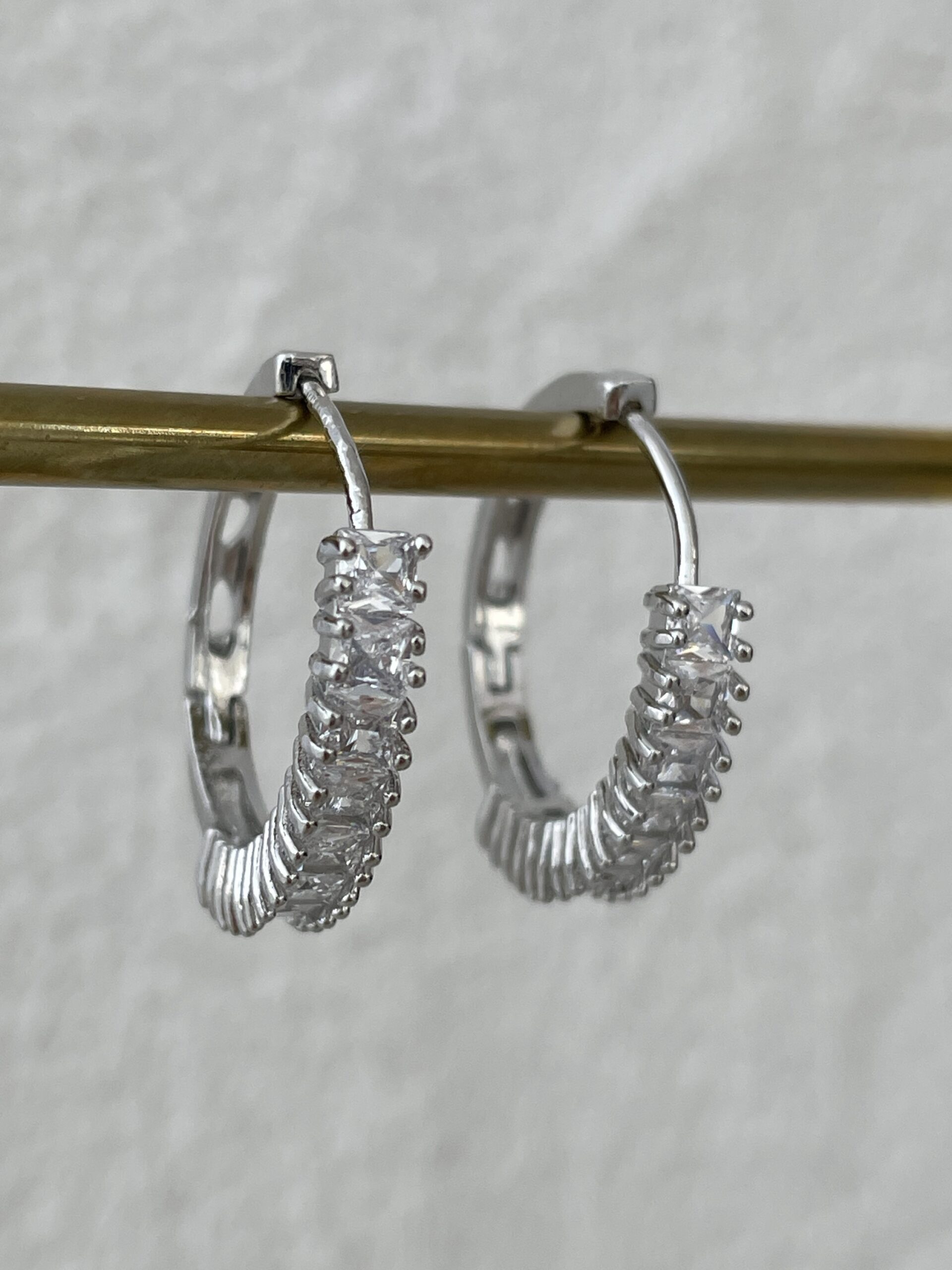 img_8471 Özel Seri Zirkon Taşlı Gümüş Halka Küpe