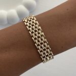 Özel Seri Gold Hasır Choker Bileklik