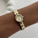 Çelik Vintage Gold & Gümüş Saat