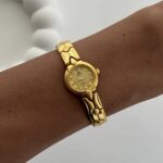 Çelik Vintage Gold Saat