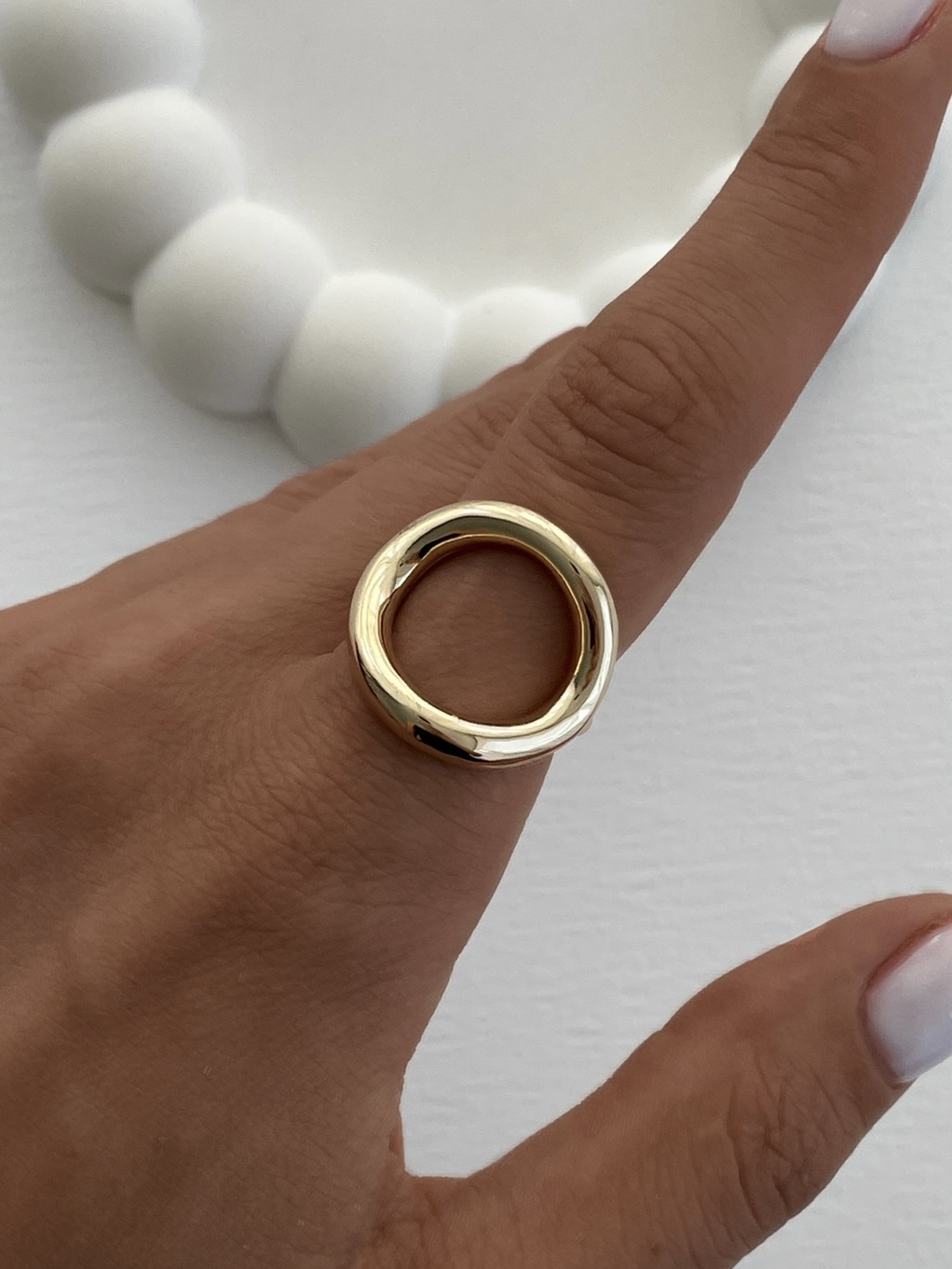 img_5496 Özel Seri Geometrik Tasarım Gold Ayarlanabilir Yüzük