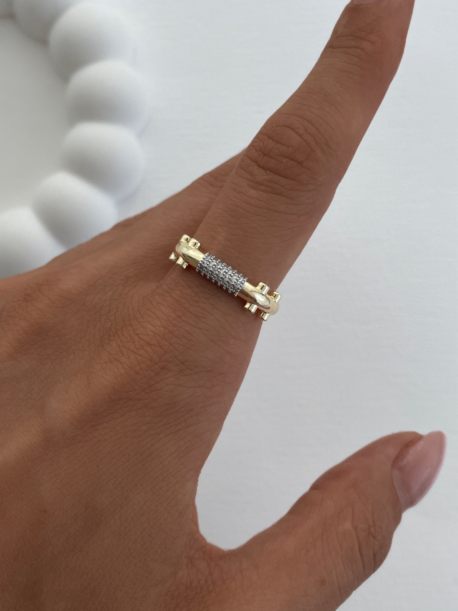 img_5496 Özel Seri Zirkon Taşlı Marka Model Ayarlanabilir Serenay Gold Yüzük