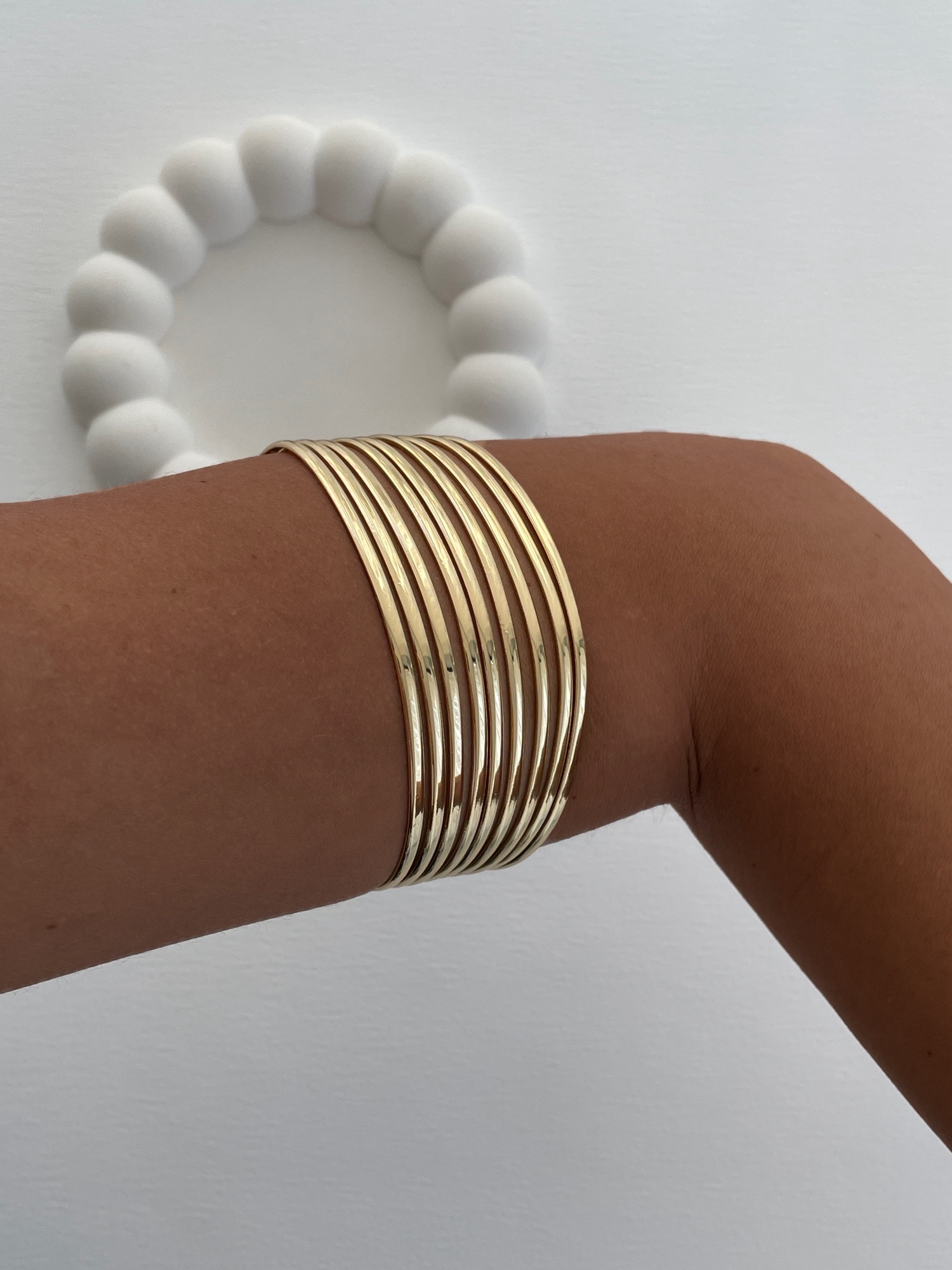 img_9228 Özel Seri Kalın Tel Tasarım Gold Pazu Bilekliği