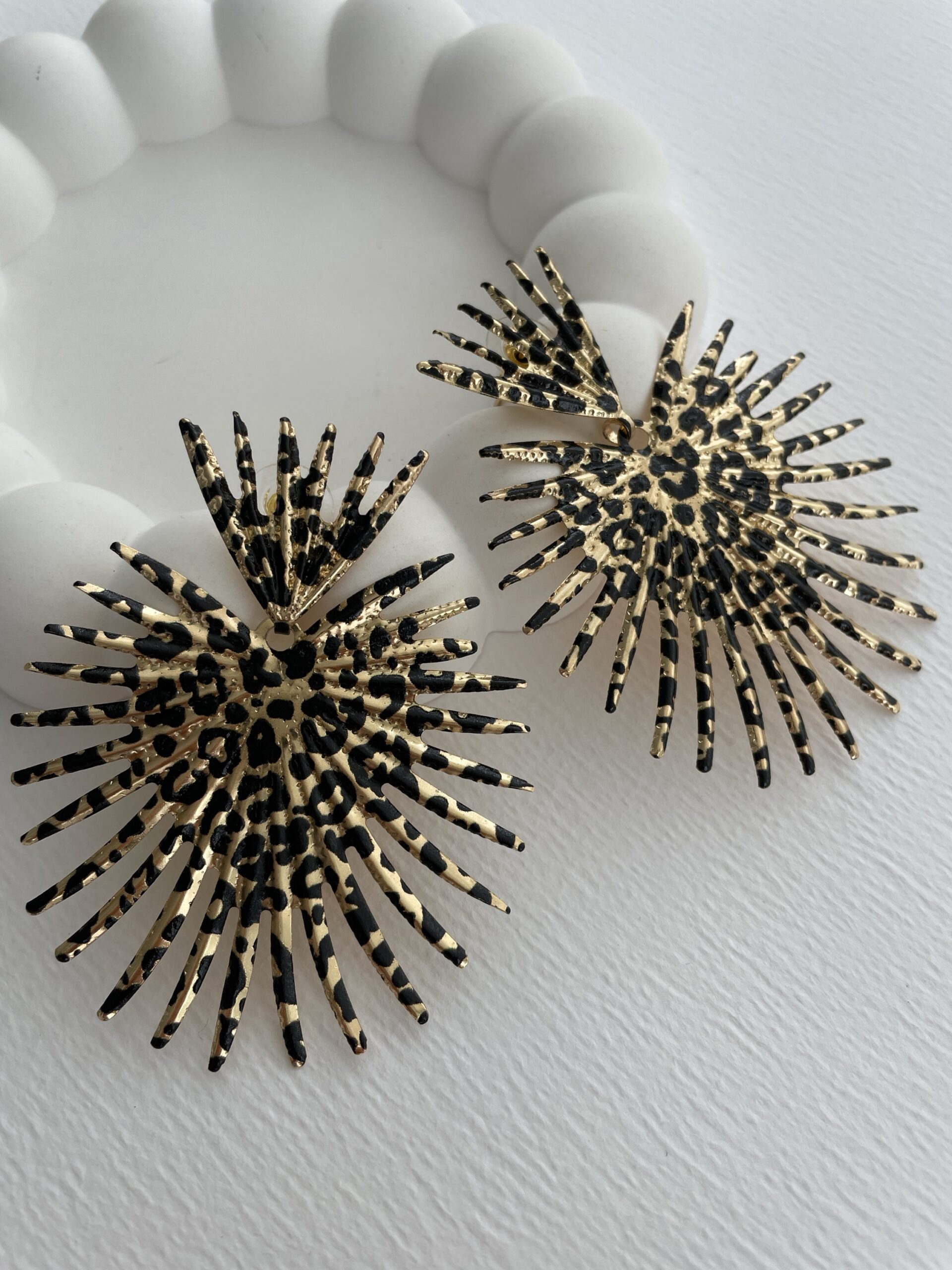 img_1212 Özel Seri Leopar Desen Maksi Boy Gold Küpe