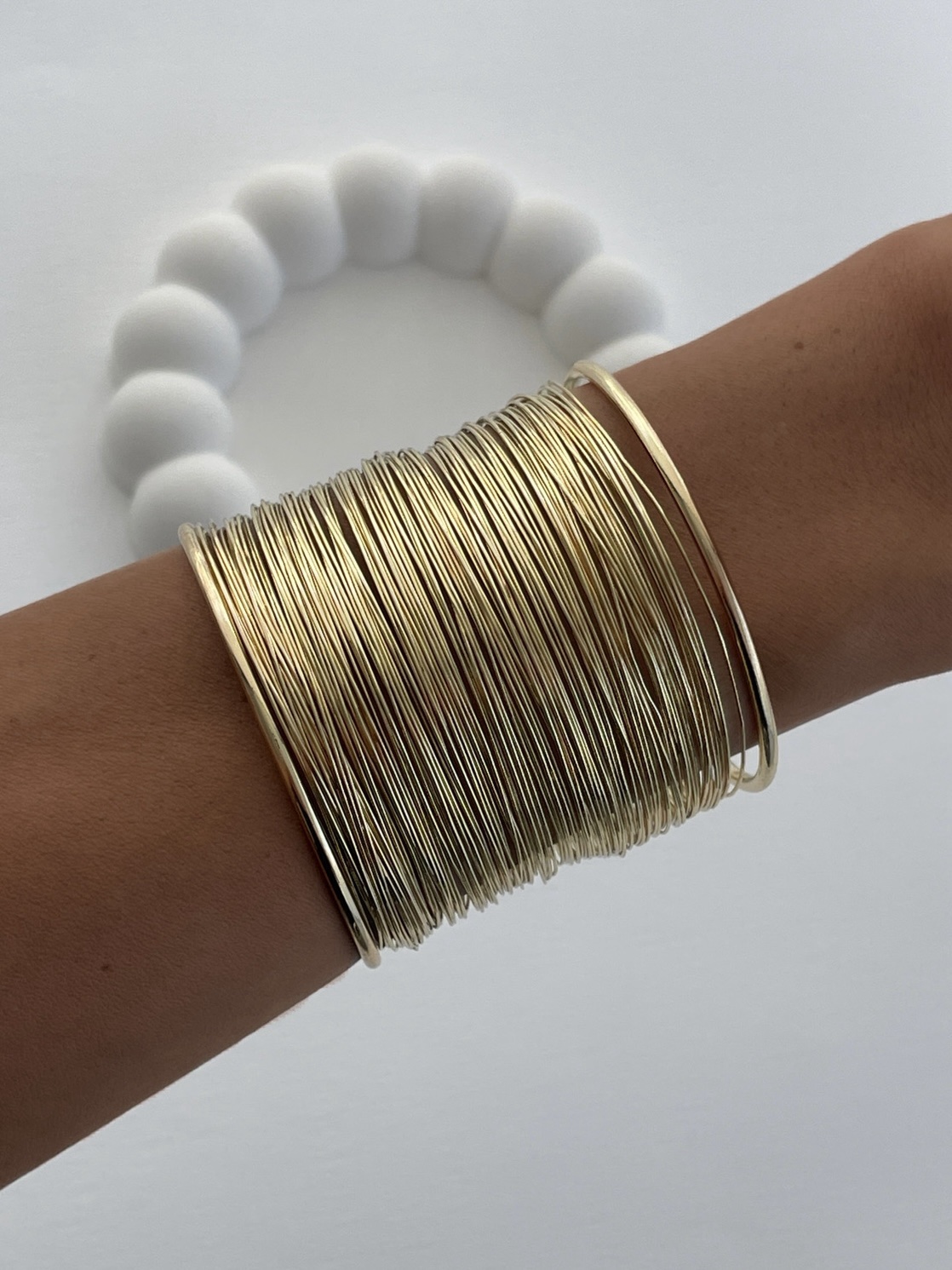 img_8310-1 Özel Seri Tel Tasarım Ayarlanabilir Gold Bileklik