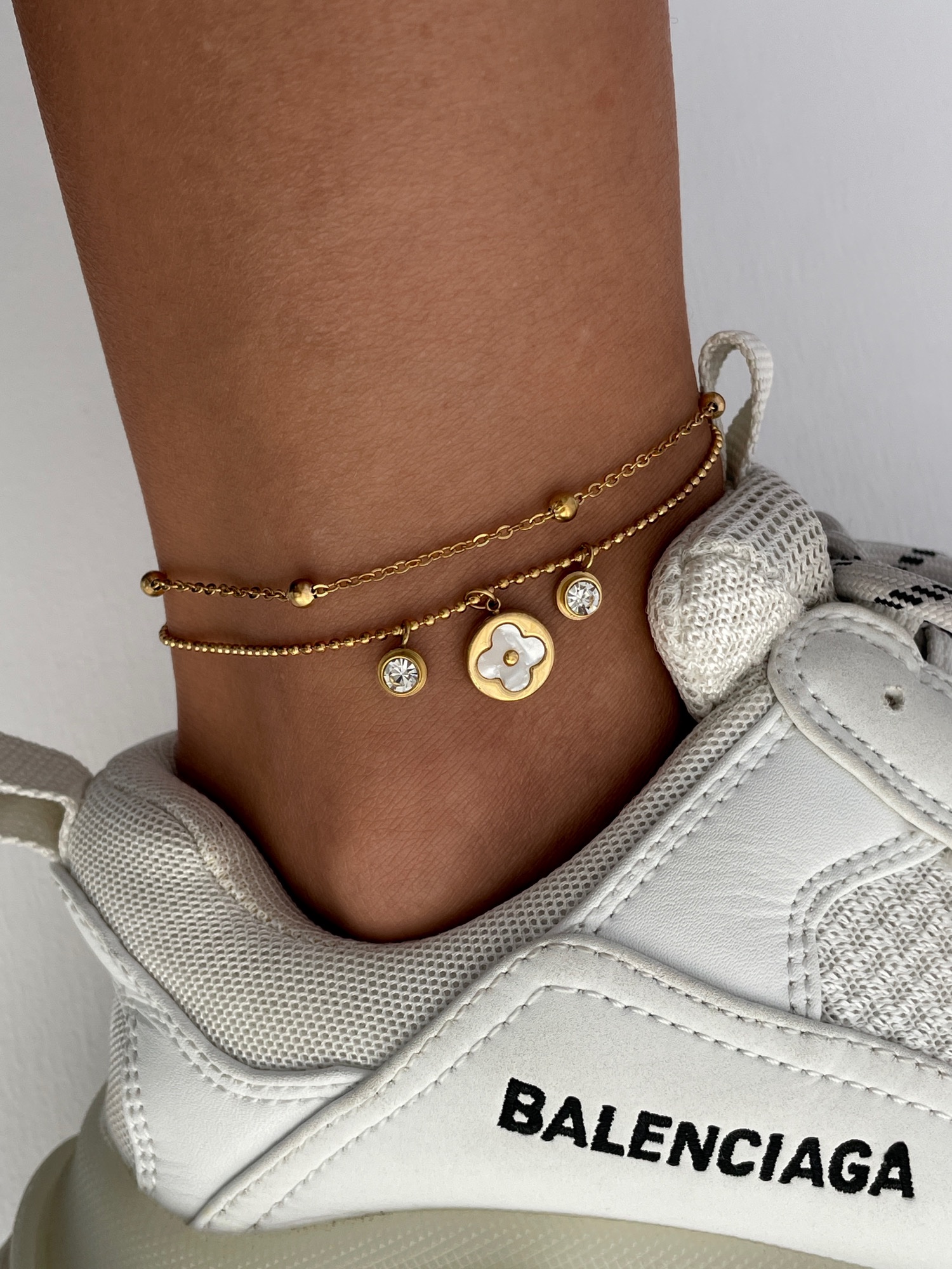 img_9560 Çelik Zirkon Taşlı Marka Model İkili Gold Halhal