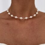 LP Özel Üretim İnci Choker Kolye