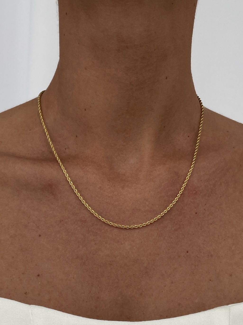 img_1154-1 Çelik Gold Burgu Zincir Kolye 1mm 40+5cm