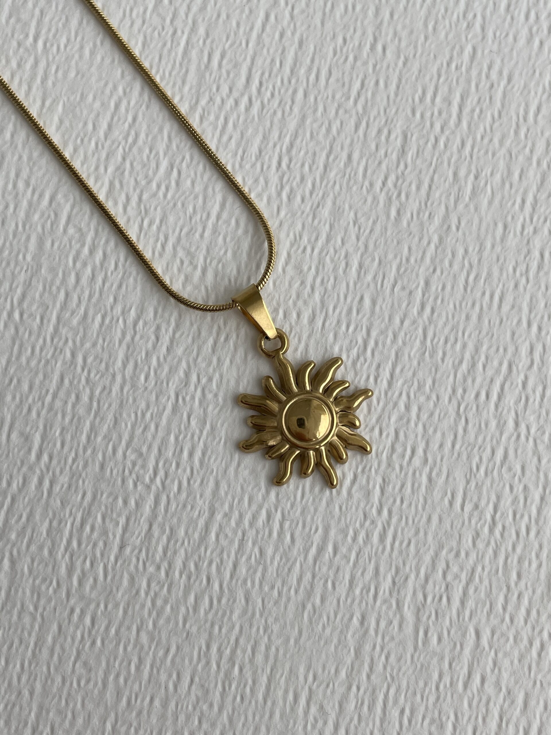 img_6640 Çelik Güneş Tasarım Gold Kolye 45+5cm