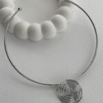 Özel Seri Choker Sarmal Gümüş Kolye