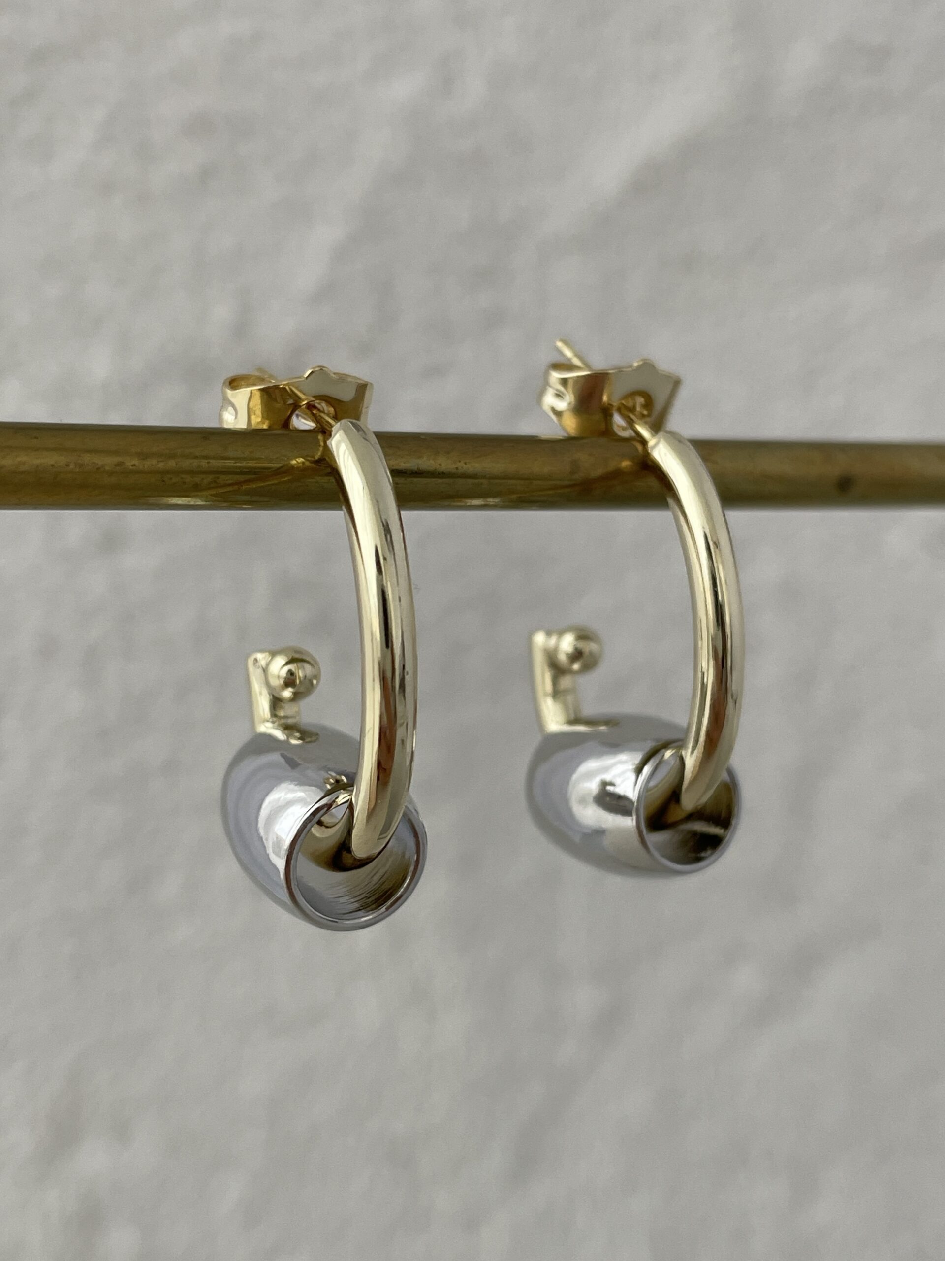 img_0878 Özel Seri Gold&Gümüş Silindir Küpe