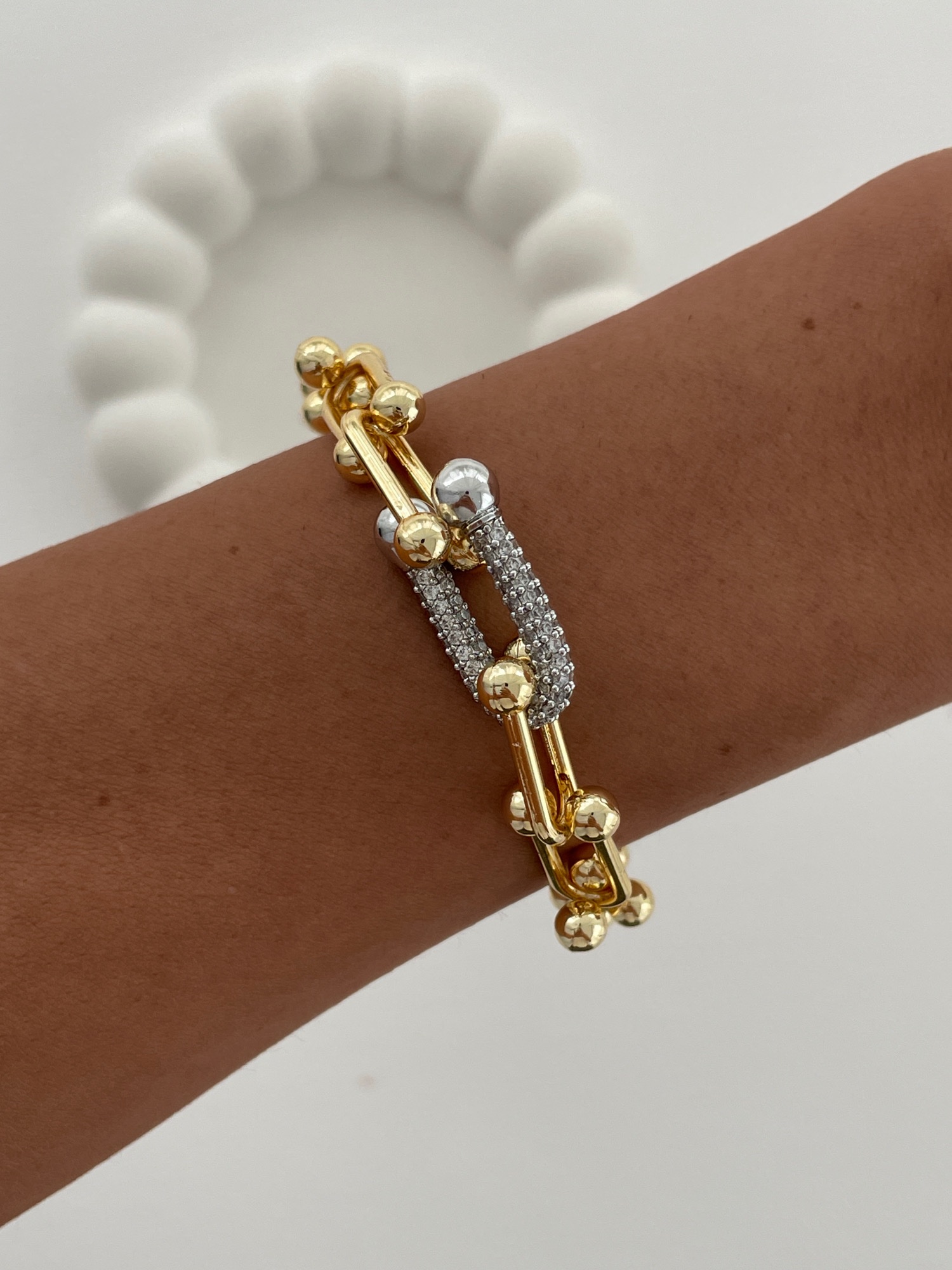 img_3343 Özel Seri Marka Zirkon Taşlı Zincir Gold Bileklik