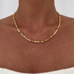 Özel Seri Gold Dorika & Küp Tasarım Kolye