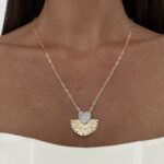 Özel Seri Marka Model Gold & Gümüş  Kalp Kolye