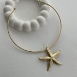 Özel Seri Choker Gold  Deniz Yıldızı Kolye