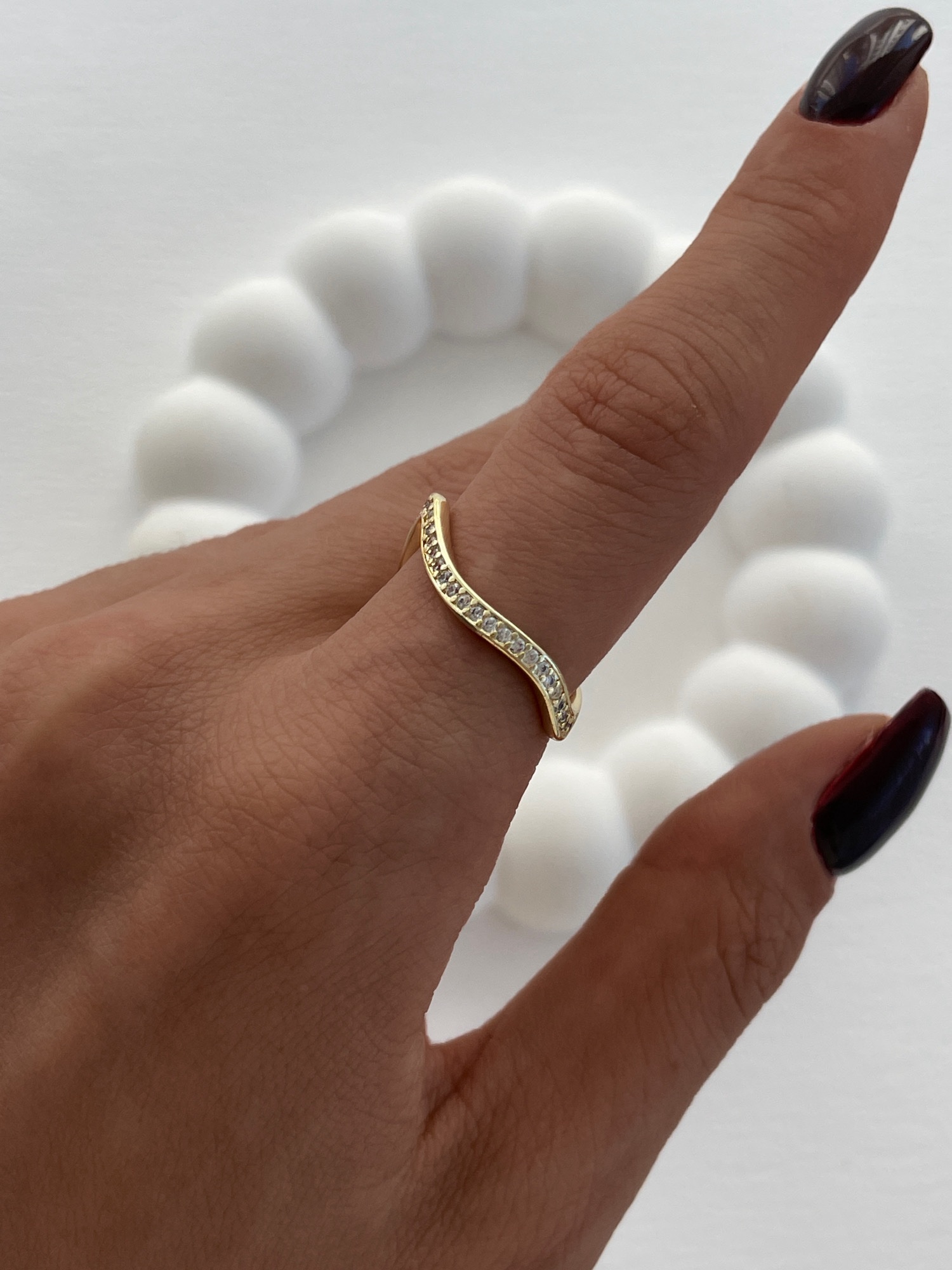 img_8943 Özel Seri Zirkon Taşlı S Tasarım Ayarlanabilir Gold Yüzük