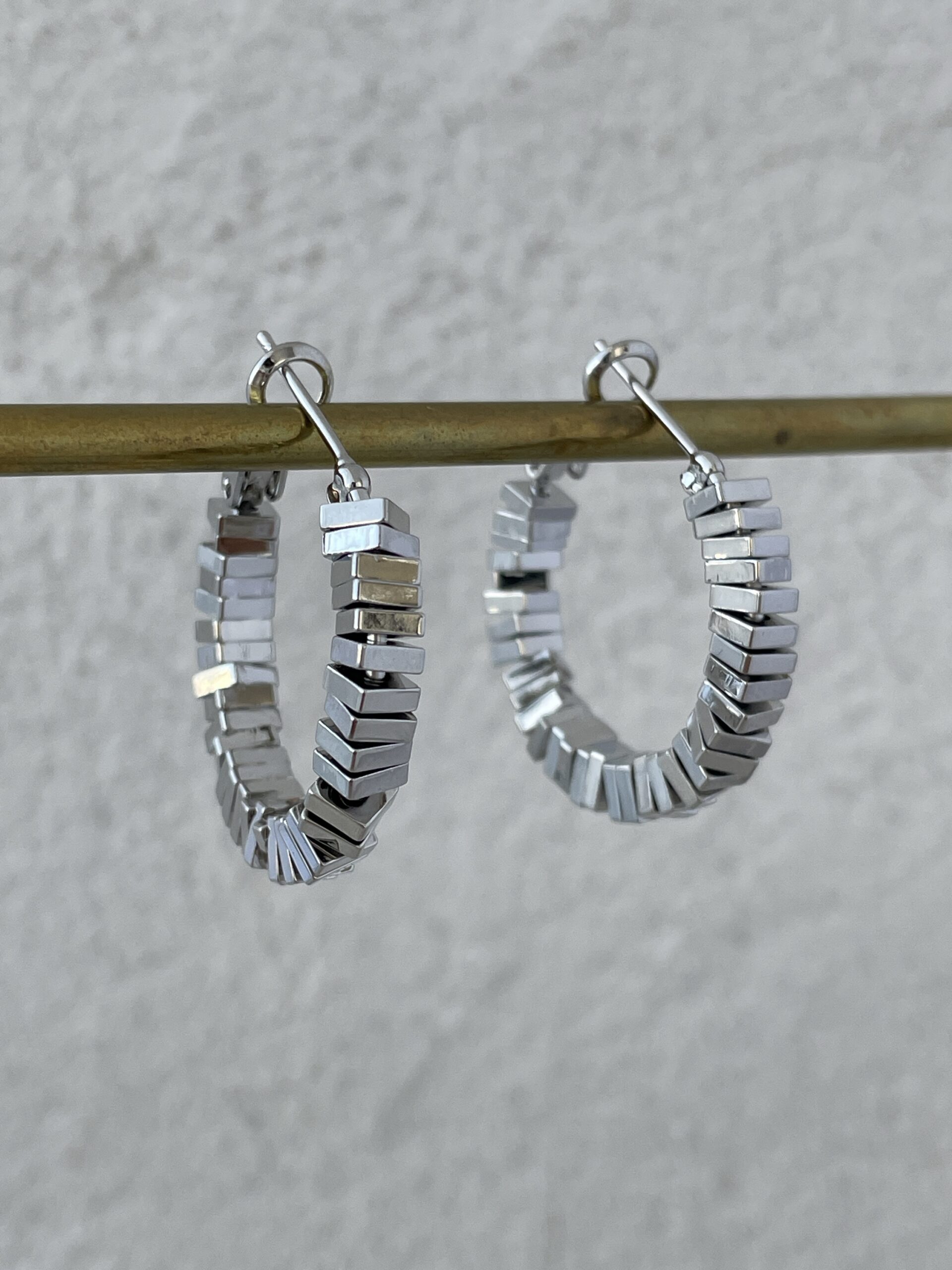 img_9438 Özel Seri Kare Tasarım Orta Boy Gümüş Küpe