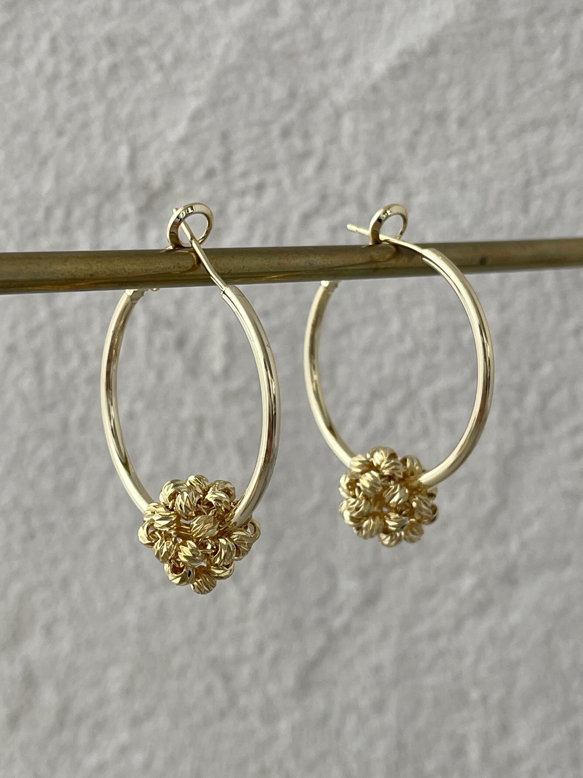 img_9861 Özel Seri Dorika Top Gold Halka Küpe