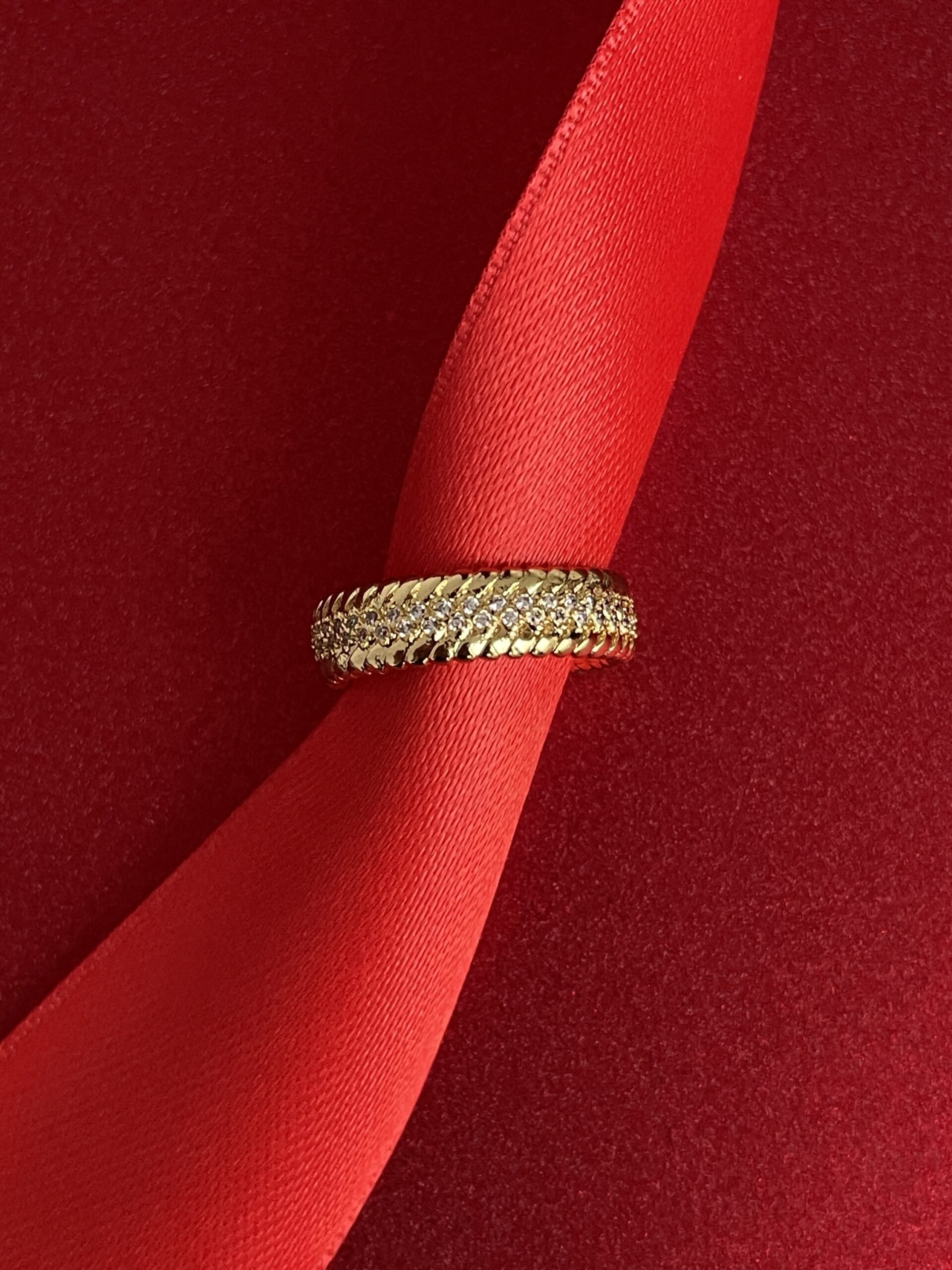 img_2800 NS-Zirkon Taşlı Desenli Ayarlanabilir Gold Yüzük