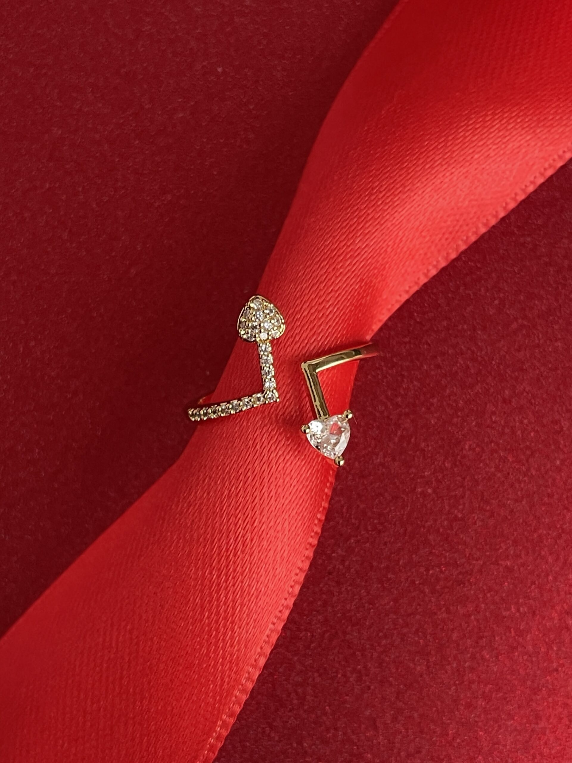 img_2840 NS-Zirkon Taşlı Kalp Tasarım Ayarlanabilir Gold Yüzük