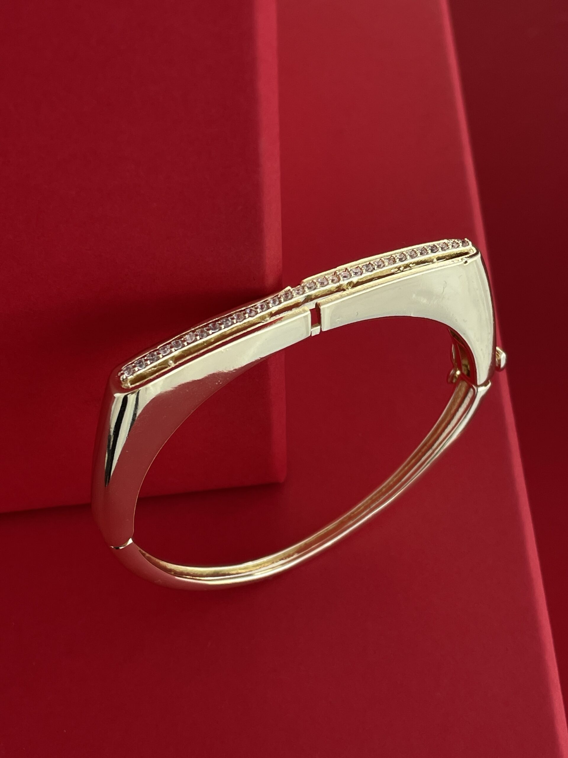 img_3220 NS-Zirkon Taşlı Marka Model Gold Kelepçe Bileklik