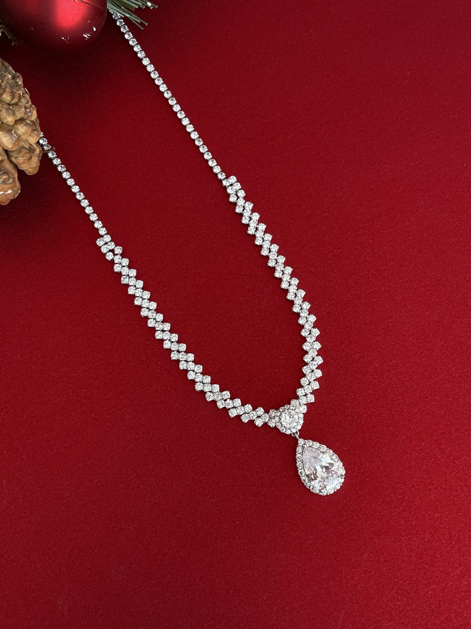 img_3316 NS-Suyolu Damla Taş Tasarım Gümüş Kolye