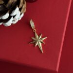 NS-Kuzey Yıldızı Gold Charm Uç