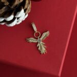 NS-Orta Boy Anka Kuşu Gold Charm Uç