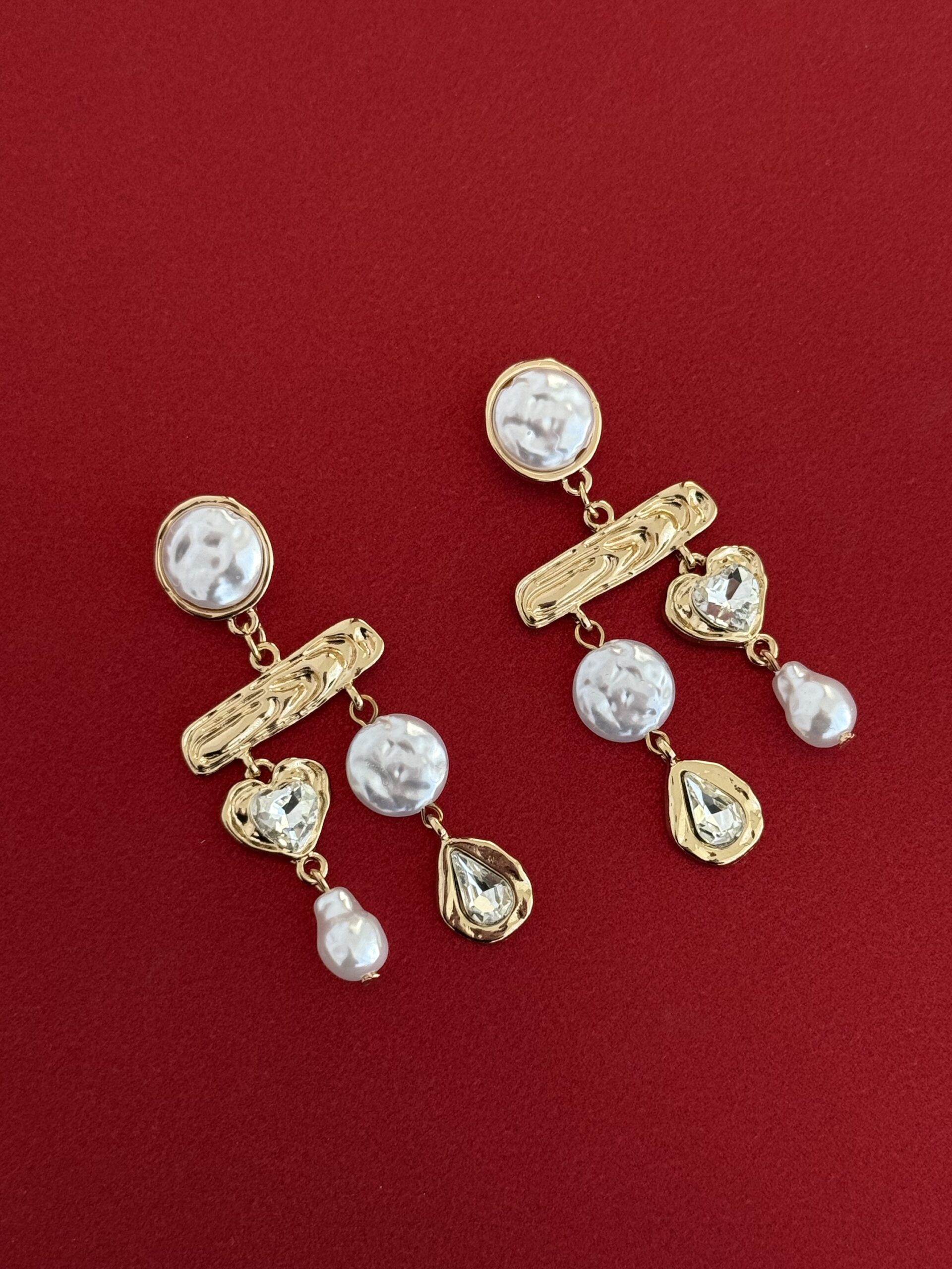 img_4461 NS-ZR Model Kalp & Damla Detay İnci Gold Küpe