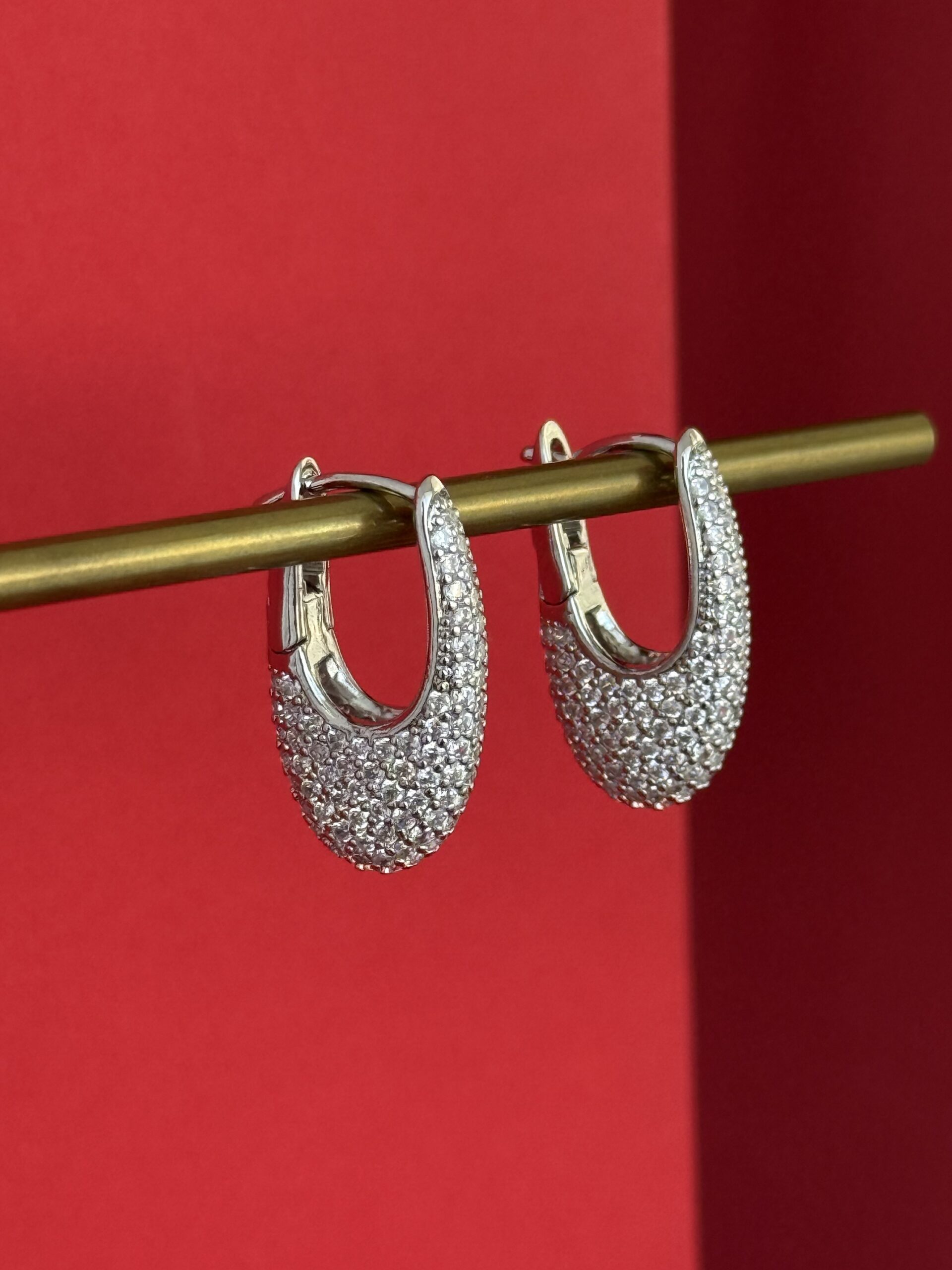 img_5193 NS-Zirkon Taşlı Oval Gümüş Küpe