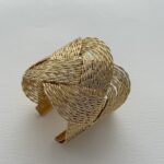 Özel Seri Örgü Hasır Model Gold Bileklik