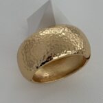 Özel Seri Bombeli Geometrik Desen Gold Kelepçe Bileklik