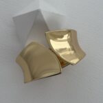 Özel Seri Geometrik Model Gold Kelepçe Bileklik