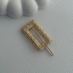 Gül Desen Gold Pens Toka