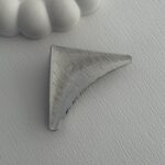 Premium Metal Üçgen Kıskaçlı Gümüş  Toka