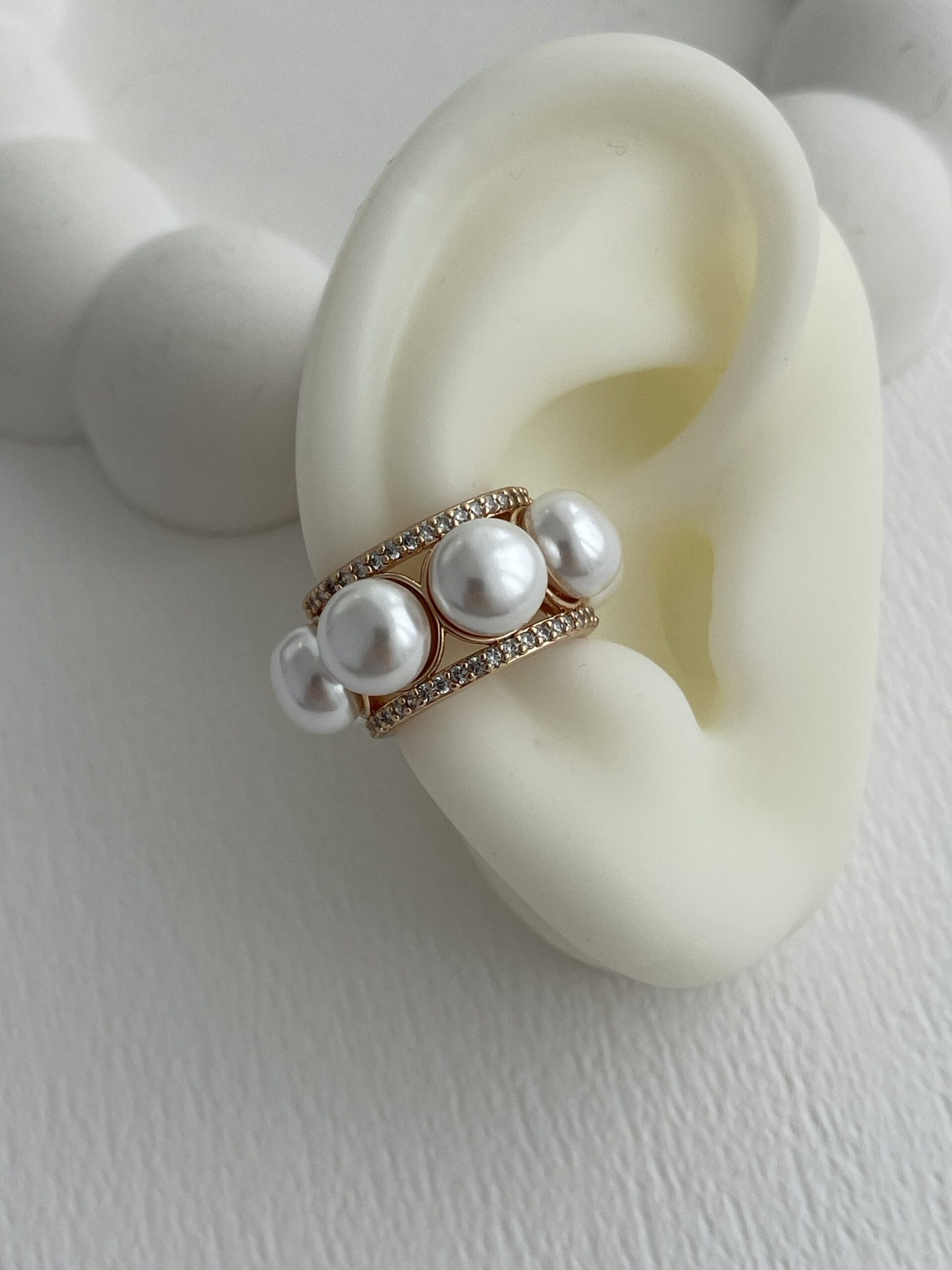 img_2017-2 XUPING Büyük İncili Gold Earcuff Küpe