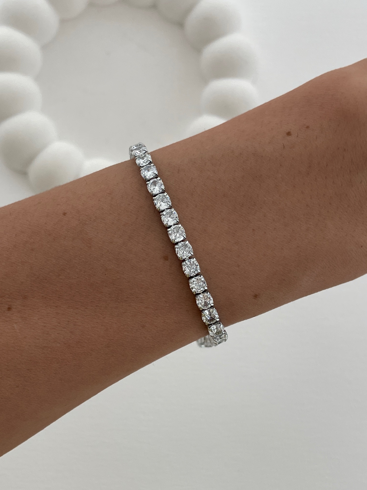 img_3834-3 Özel Seri Zirkon Taş Su Yolu Gümüş Bileklik