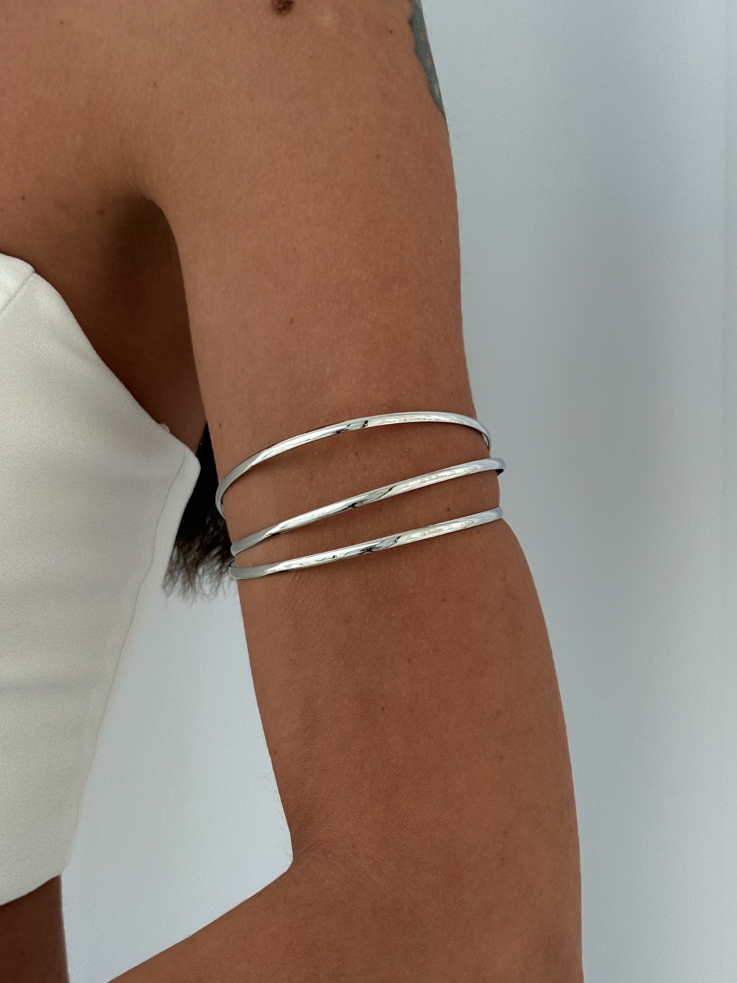 img_0570-3 Özel Seri Üçlü Tel Tasarım Gümüş Pazu Bilekliği