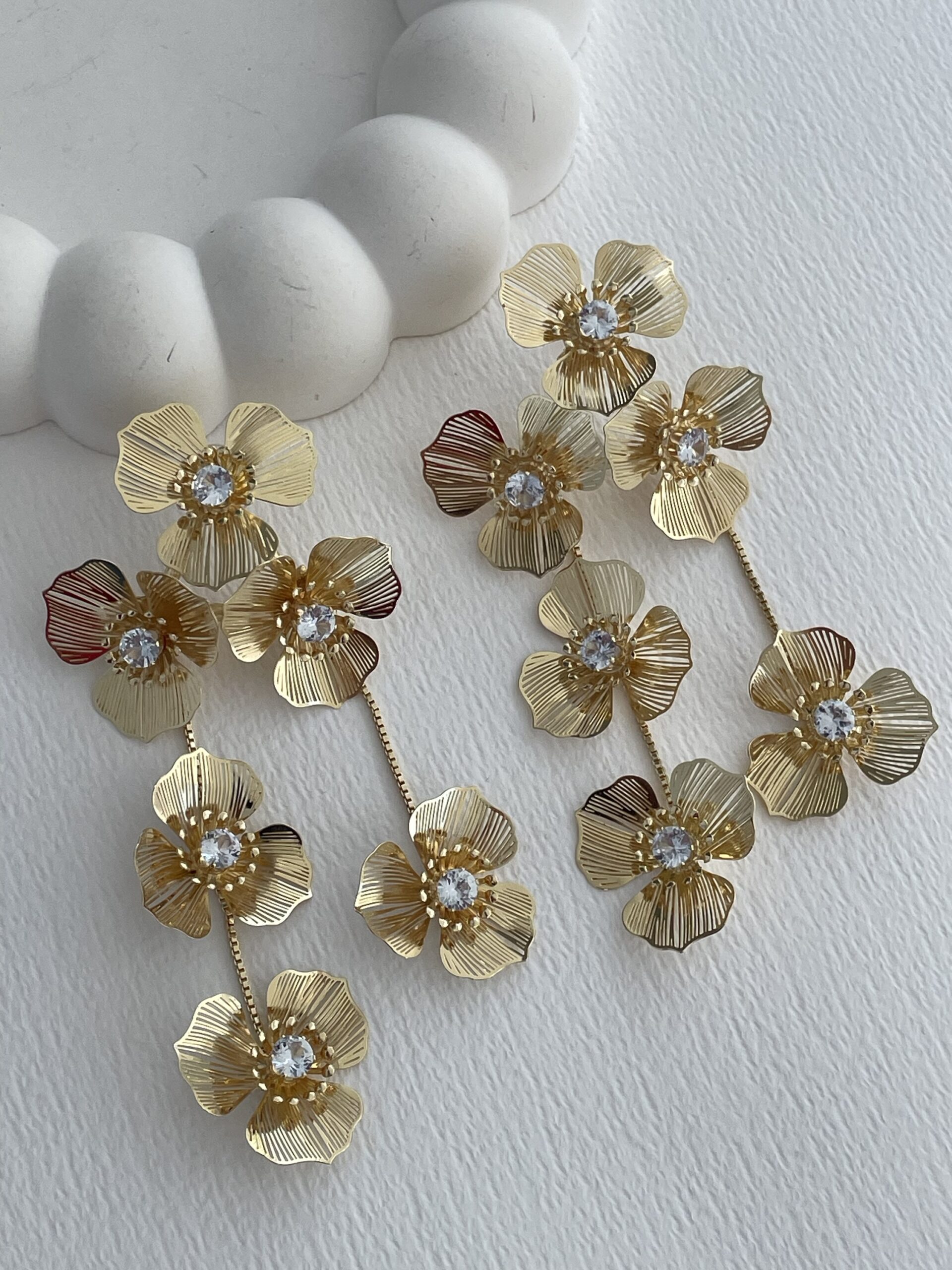 img_3463-2 Özel Seri Tel Çiçek Tasarım Maksi Boy Gold Küpe