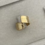 Özel Seri Pinterest Model Gold Ayarlanabilir Yüzük