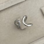 Özel Seri Pinterest Model Gümüş Ayarlanabilir Yüzük