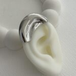 Özel Seri Kulak Üstü Kaplama Gümüş Earcuff Küpe