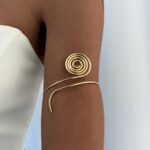 Özel Seri Spiral Tasarım Gold Pazu Bilekliği