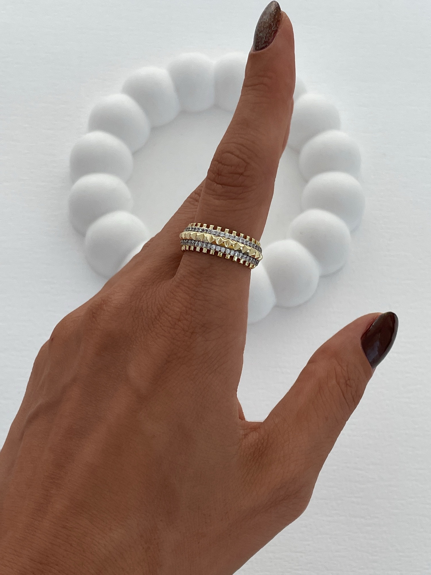 img_6272 Özel Seri Zirkon Taş Mini Kare Tasarım Ayarlanabilir Gold Yüzük