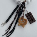 Ekmek Ve Çikolata Tasarım Çanta Charm Aksesuarı
