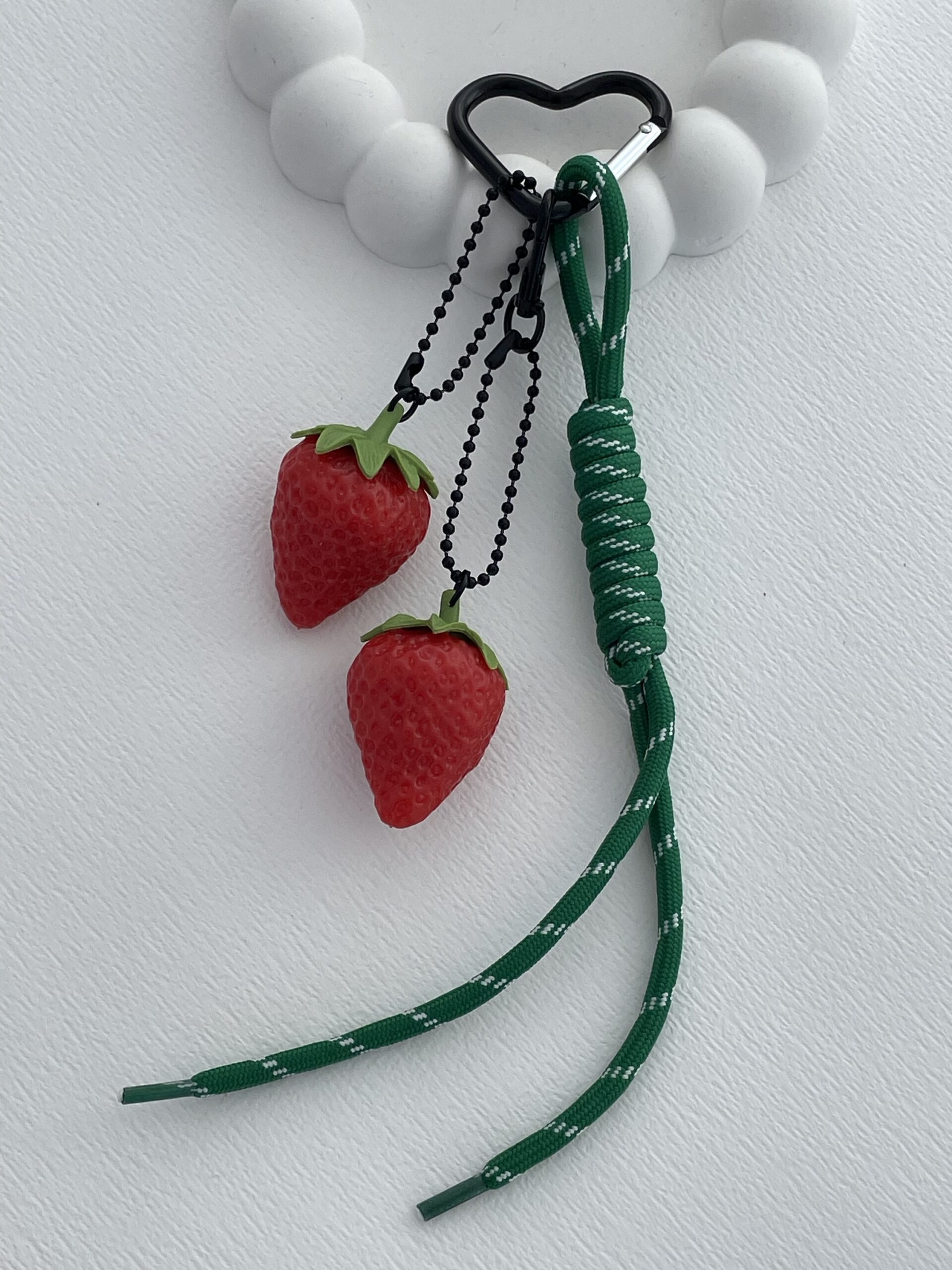 img_1220 İkili Çilek Tasarım Çanta Charm Aksesuarı