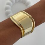 Özel Seri Marka Model Sıkıştırılabilir Gold Bileklik