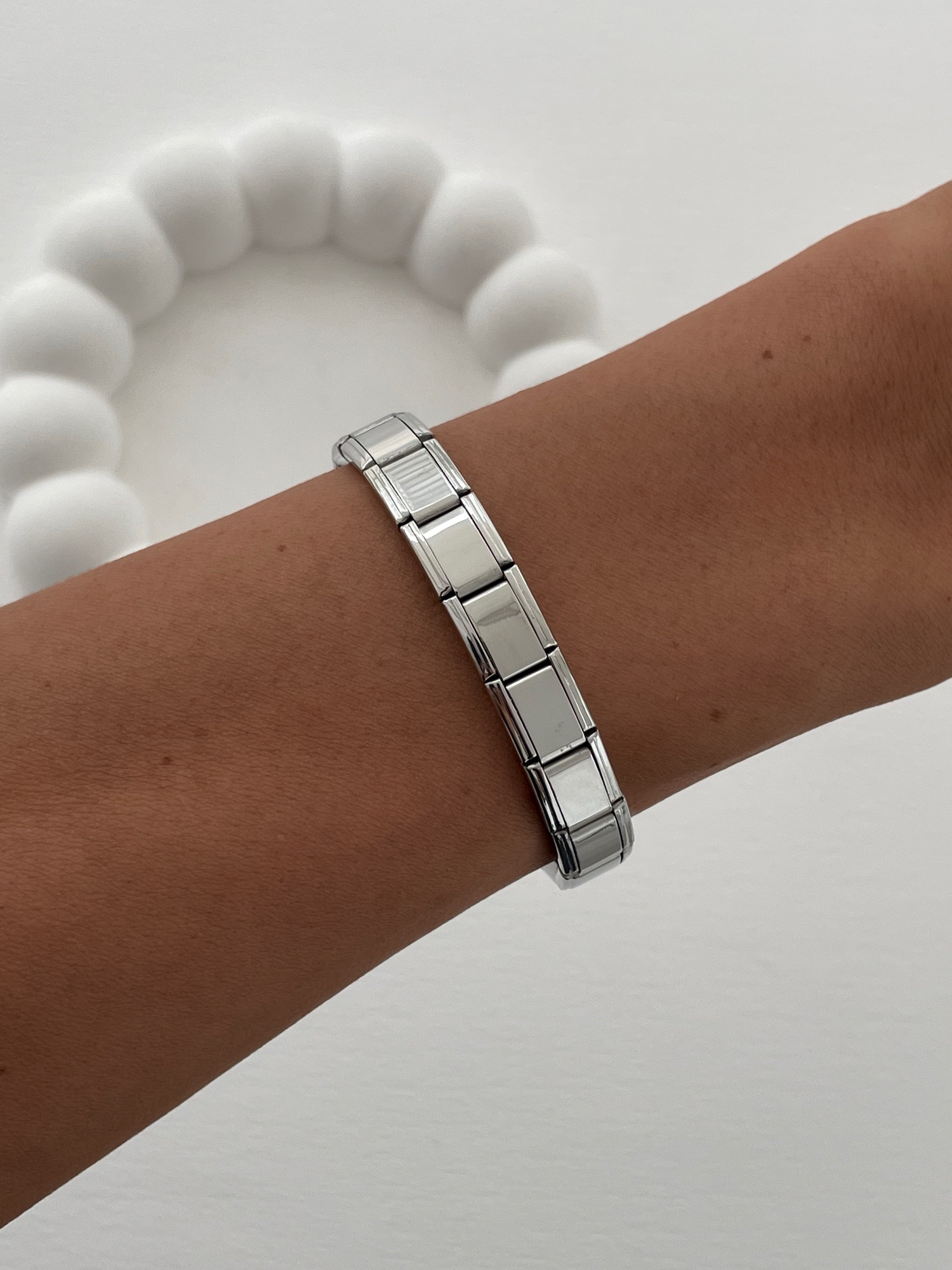 img_4521-3 Çelik Lastikli İçi Nomination Yazılı Gümüş Bileklik